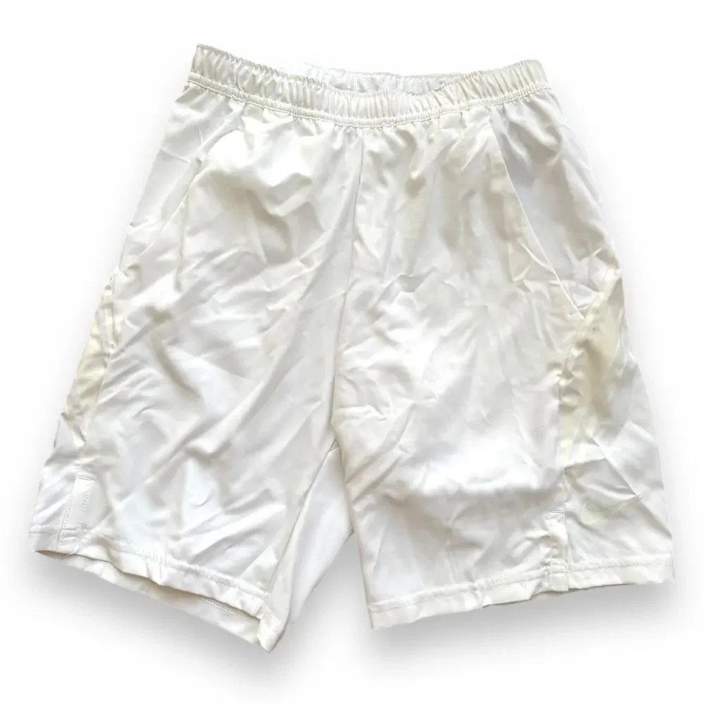NEW Nike Men’s Dri-Fit Shorts - 939265-100 - White - XL - Picture 1 of 4